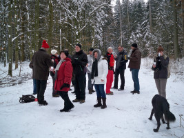 20 Personen trafen sich...