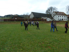 ...hatten die Teilnehmer Spaß an der Wanderung der SPD Stammham...