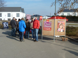 Infostand der SPD Stammham