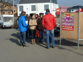 Infostand der SPD Stammham